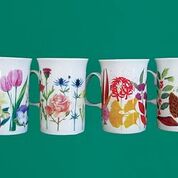 AHS floral mugs