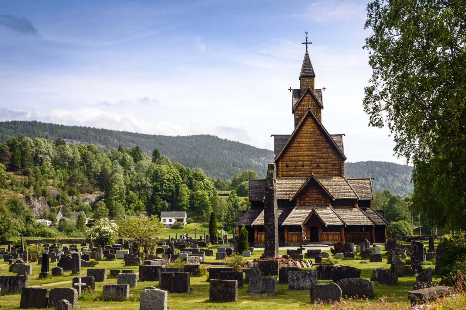 Stave church in Norway