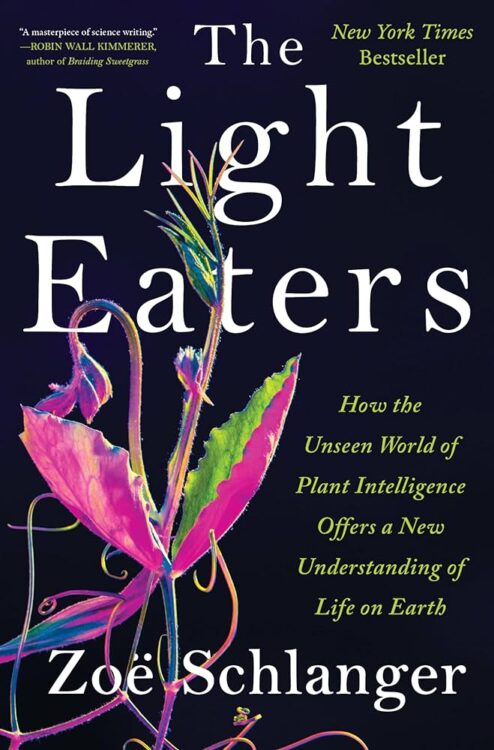 cover of "The Light Eaters," an honorable mention of the 2025 American Horticultural Society's Book Awards.